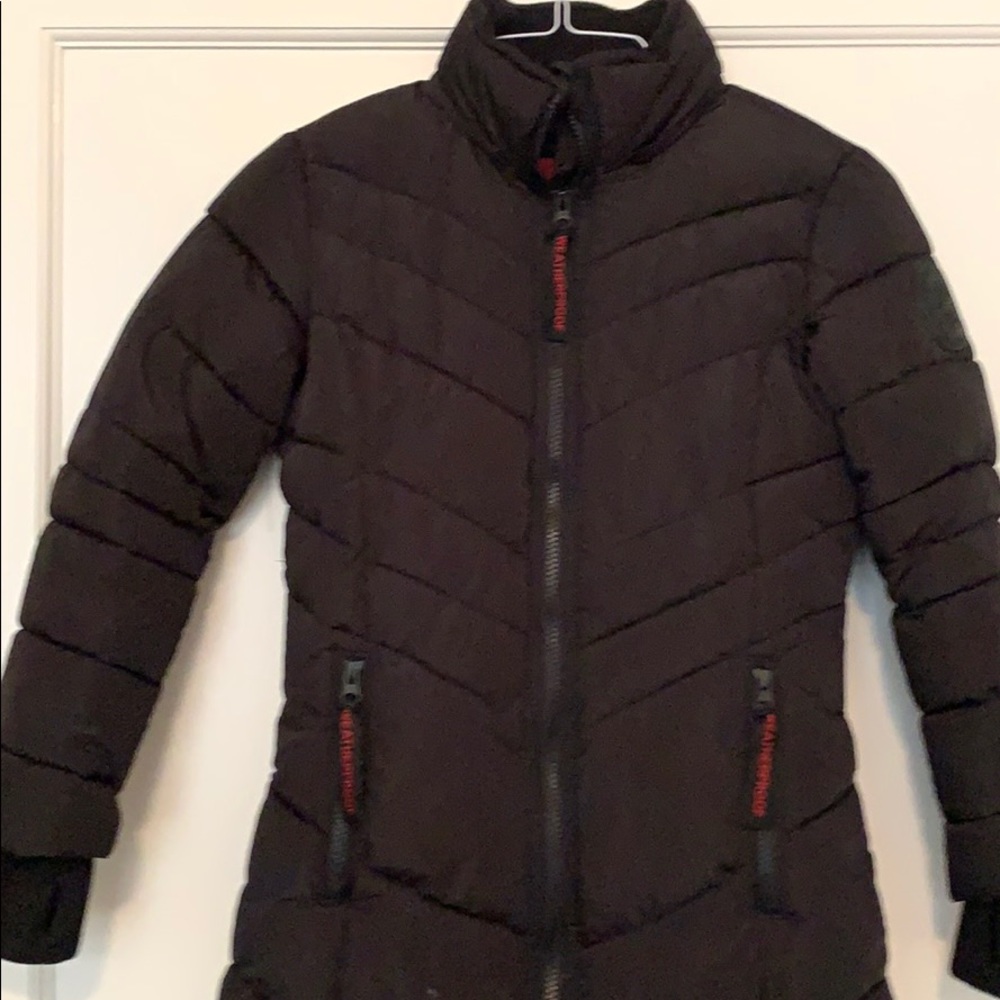 Girls super warm Weatherproof long coat